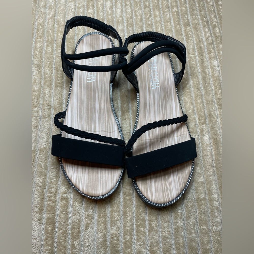Black sandals